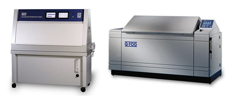 使用QUV紫外老化箱和Q-FOG鹽霧箱進(jìn)行ASTM D5894測試