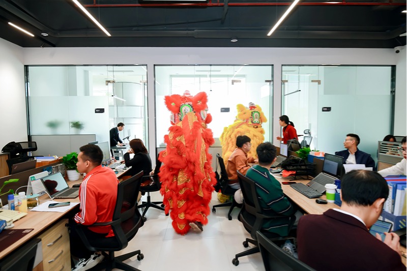 佛山翁開爾公司喬遷慶典活動(dòng)