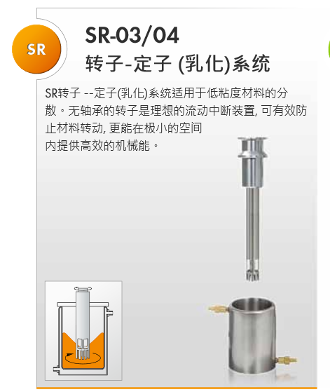 VMA DISPERMAT 模塊化分散研磨系統(tǒng)：SR 定子-轉子分散系統(tǒng)