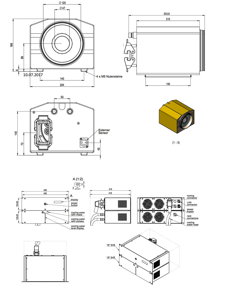 PVD涂層測厚系統(tǒng)結構圖