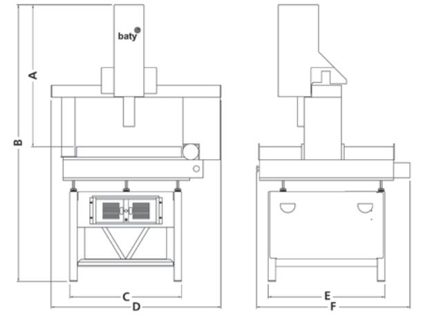 Venture Plus自動影像測量儀結(jié)構(gòu)圖