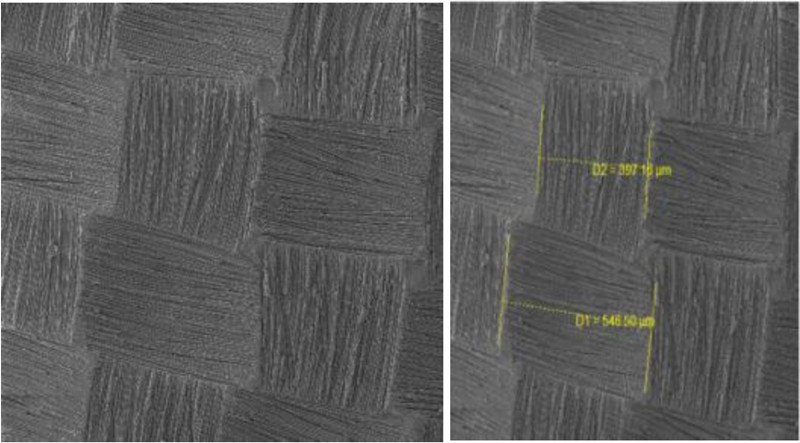 曝露在紫外線下的試樣和曝露在紫外線下的試樣分別顯示在圖4和圖5中。