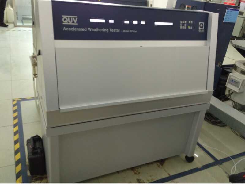 塑料板材紫外線老化測(cè)試機(jī)客戶案例2