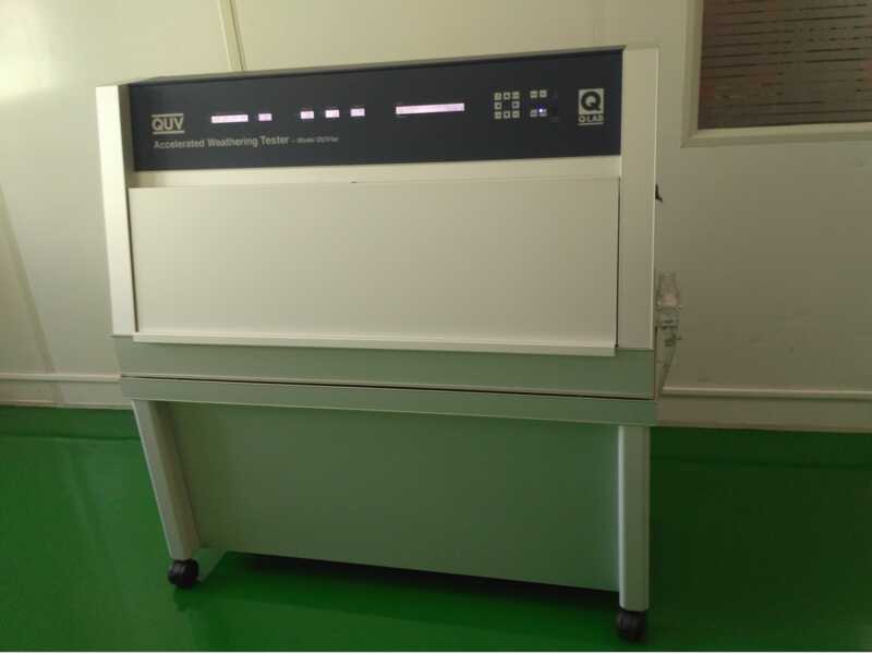 塑料板材紫外線老化測(cè)試機(jī)客戶案例3